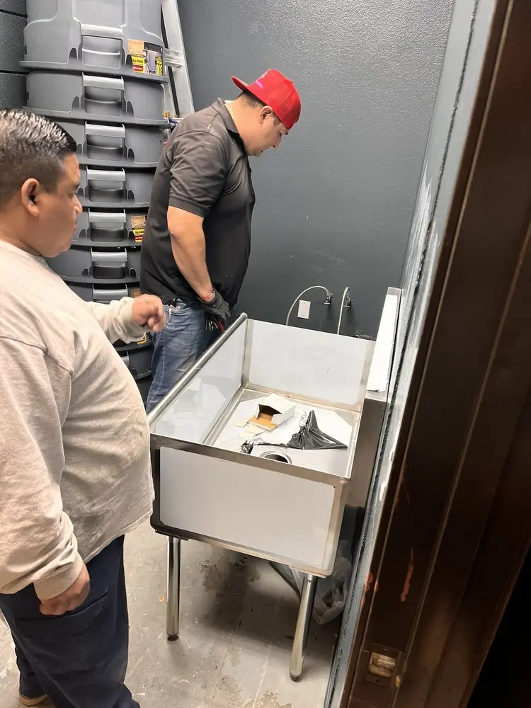 Commercial plumbing and sink installation in Dupont Center